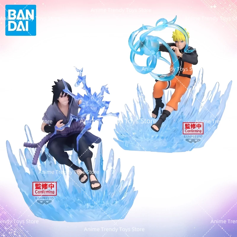 

In Stock Original Bandai Banpresto Naruto Shippuden Combination Battle 2 Uchiha Sasuke Naruto Uzumaki Figure Model WB
