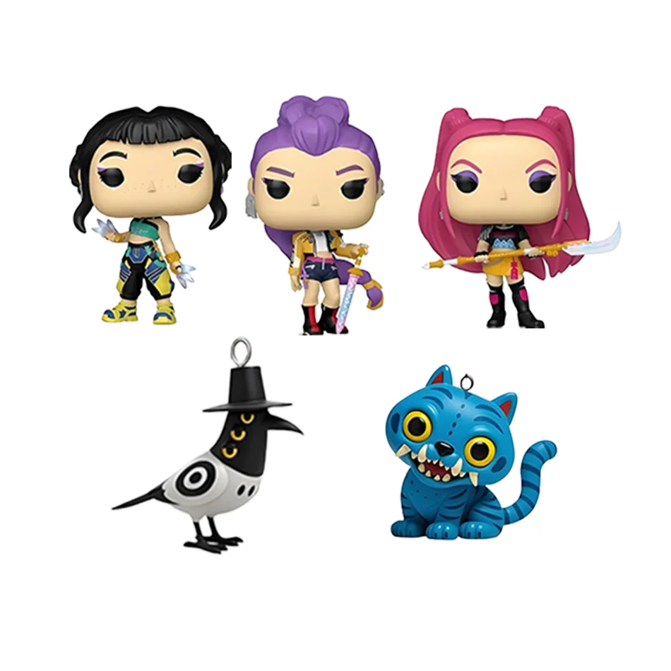 شيطان هنتر شجرة عيد الميلاد زخرفة Kpop نمط مجيء صندوق أعمى لطيف القوطية عطلة ديكور للمراهقين والنساء هدية