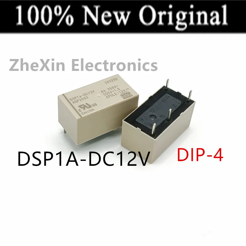 5PCS/Lot   DSP1a-DC24V 、DSP1a-DC12V 、DSP1a-DC5V   DIP-4   New Original Small Power Relay   AGP2004 、AGP2003 、AGP2002