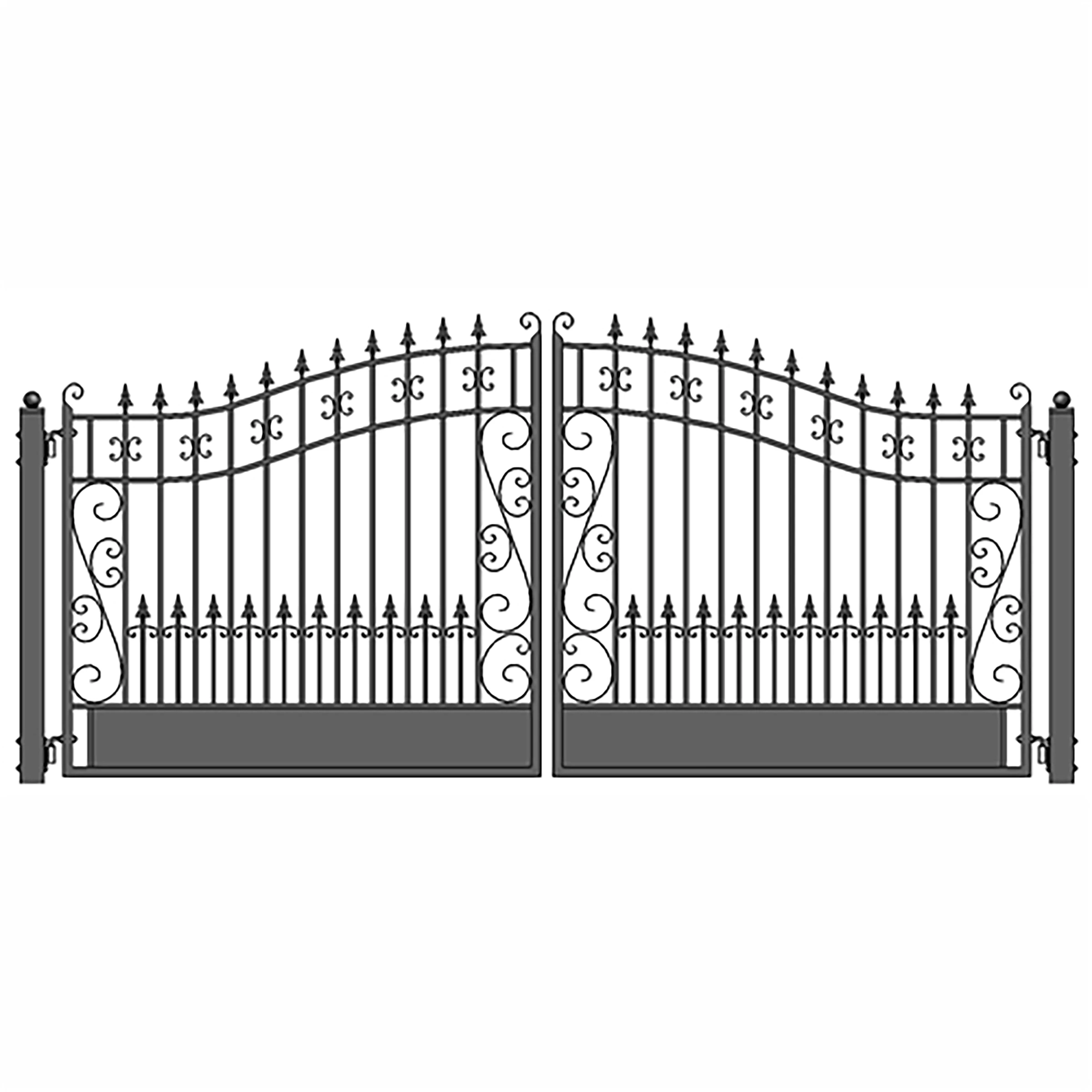 Golden Supplier Iron Gate Main Gate Designs Pictures Iron Gate Design Iron Gates