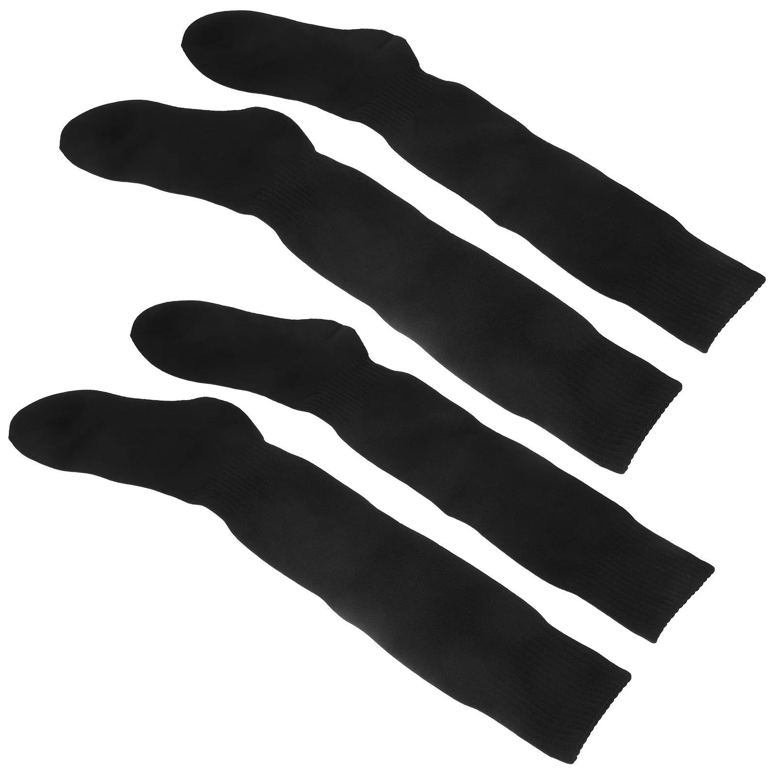 

2Pairs Thick Sports Socks Football Compression Soccer Stockings Long Calf Socks Breathable Elastic Sports Supplies