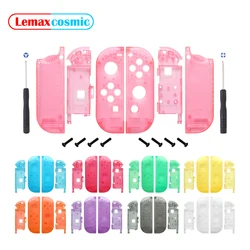Translucent Left Right Controller Housing Shell Clear Case Replacement Cover Screw Driver For Nintendo Switch Joy-Con Joycon NS