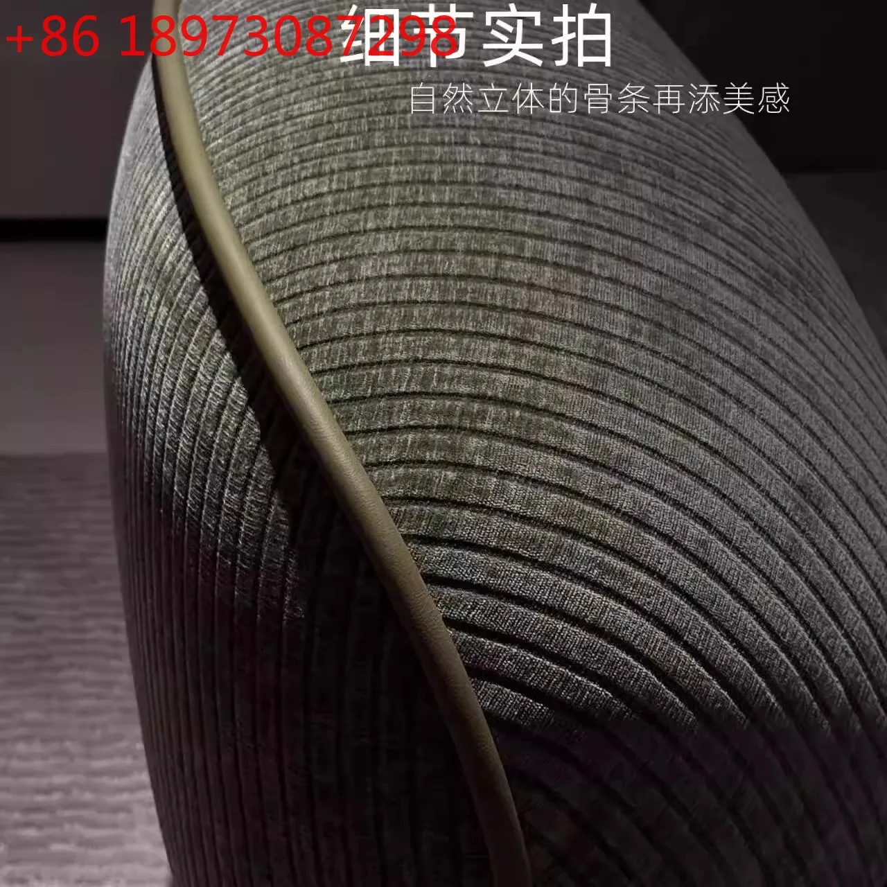 مسند ظهر منحني إيطالي بسيط قابل للتعديل على الطراز البسيط الحديث أريكة فيلا لغرفة المعيشة