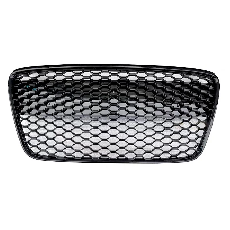 For Audi R8 2007-2013 front grille auto parts accessories for Audi R8 RS style black mesh front bumper grill