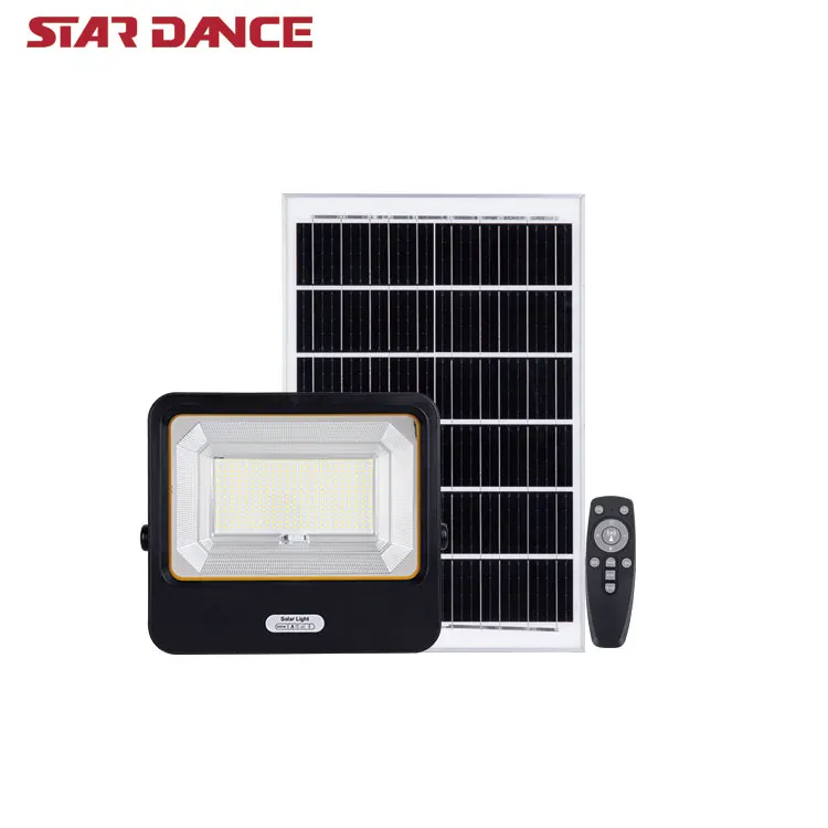 Solar Street Light Outdoor IP65 Waterproof Solar Flood Lights for Outside Yard Garden Parking Lot Lights