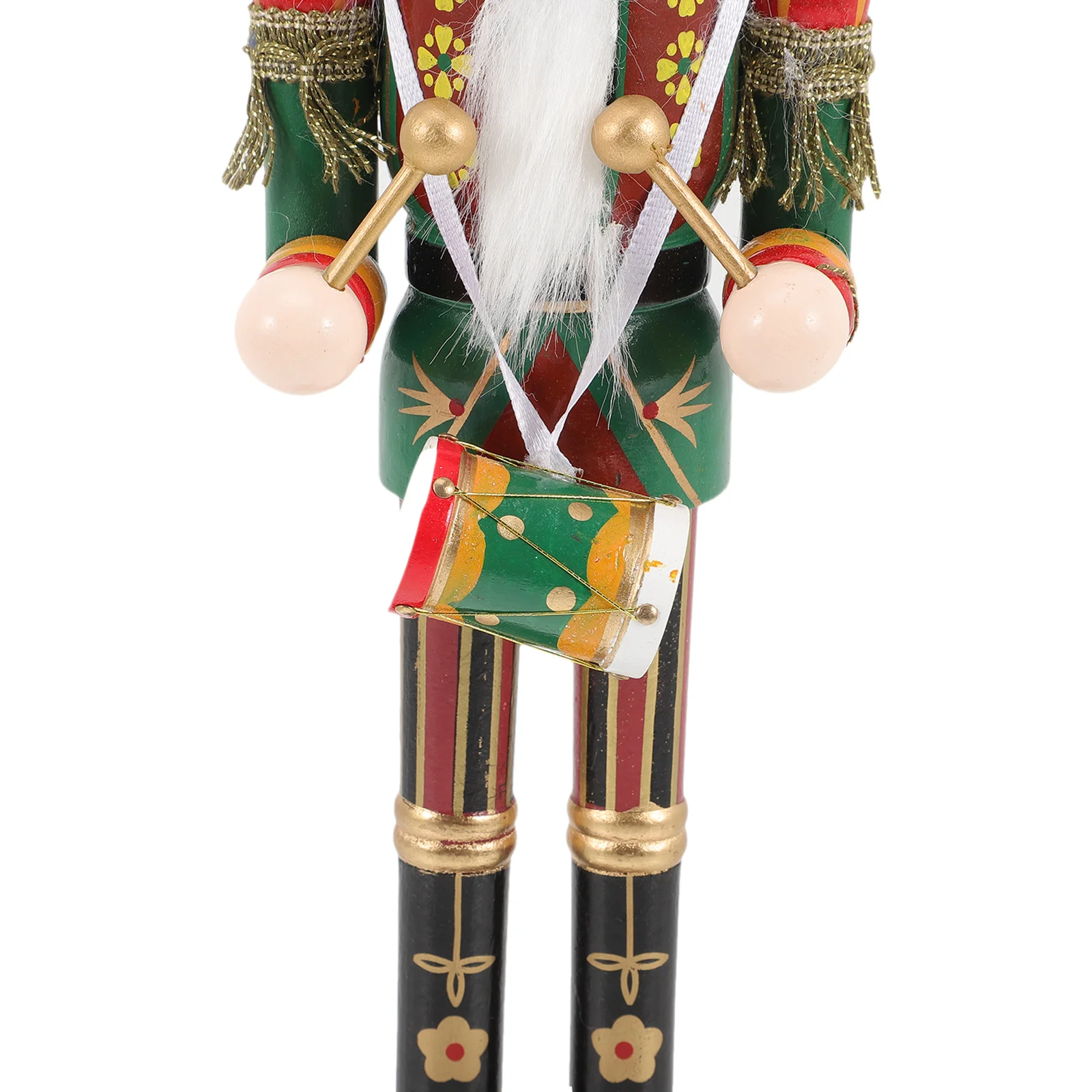 

Wooden Nutcracker Decoration Xmas Tabletop Ornament Christmas Traditional Decor Holiday Party Gift Tall Desktop Nutcracker
