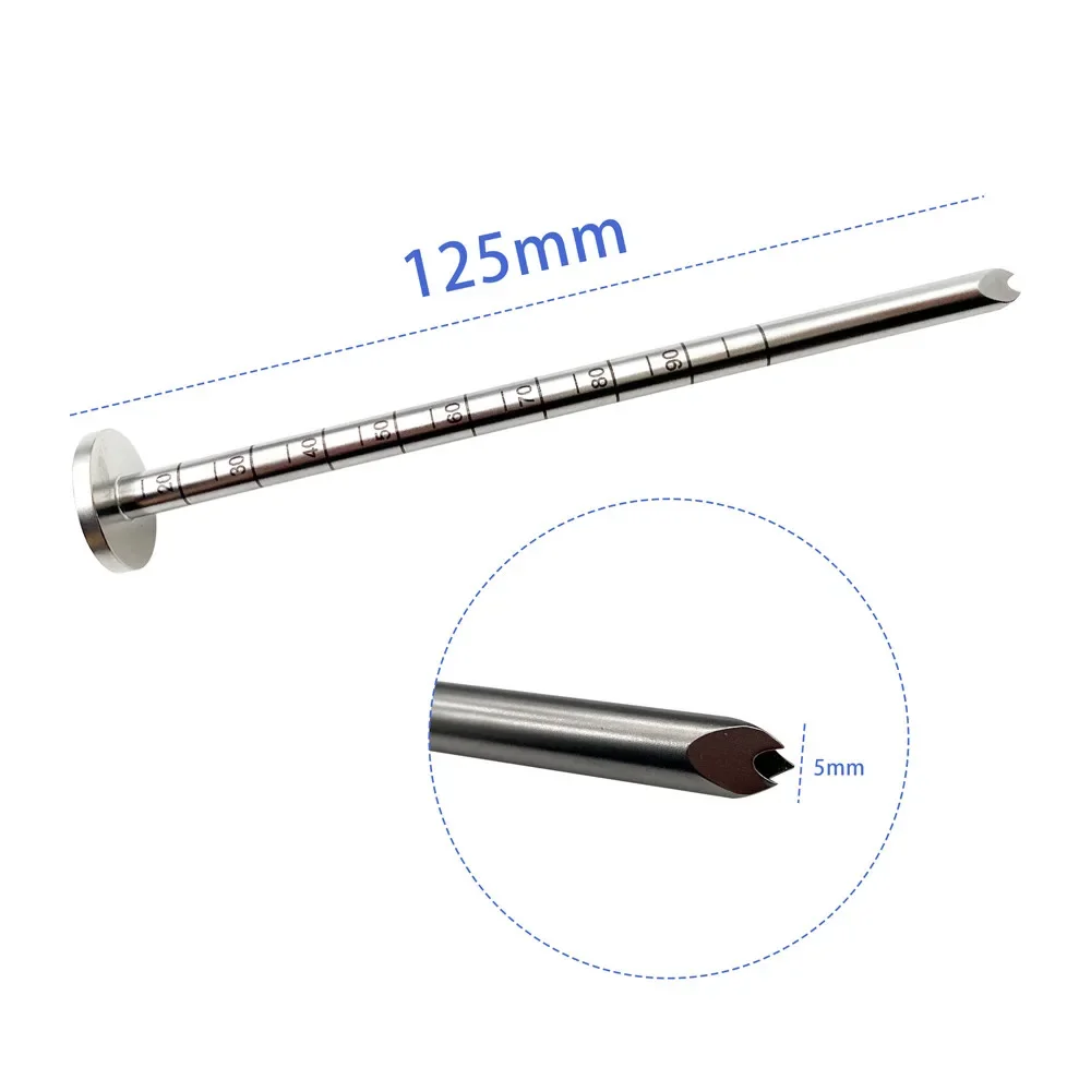 Tibia Aimer Guider قابل للتعديل C-نوع دليل الحفر البصر الركبة الرباط الكتف الفخذ العظام أداة الأوتوكلاف