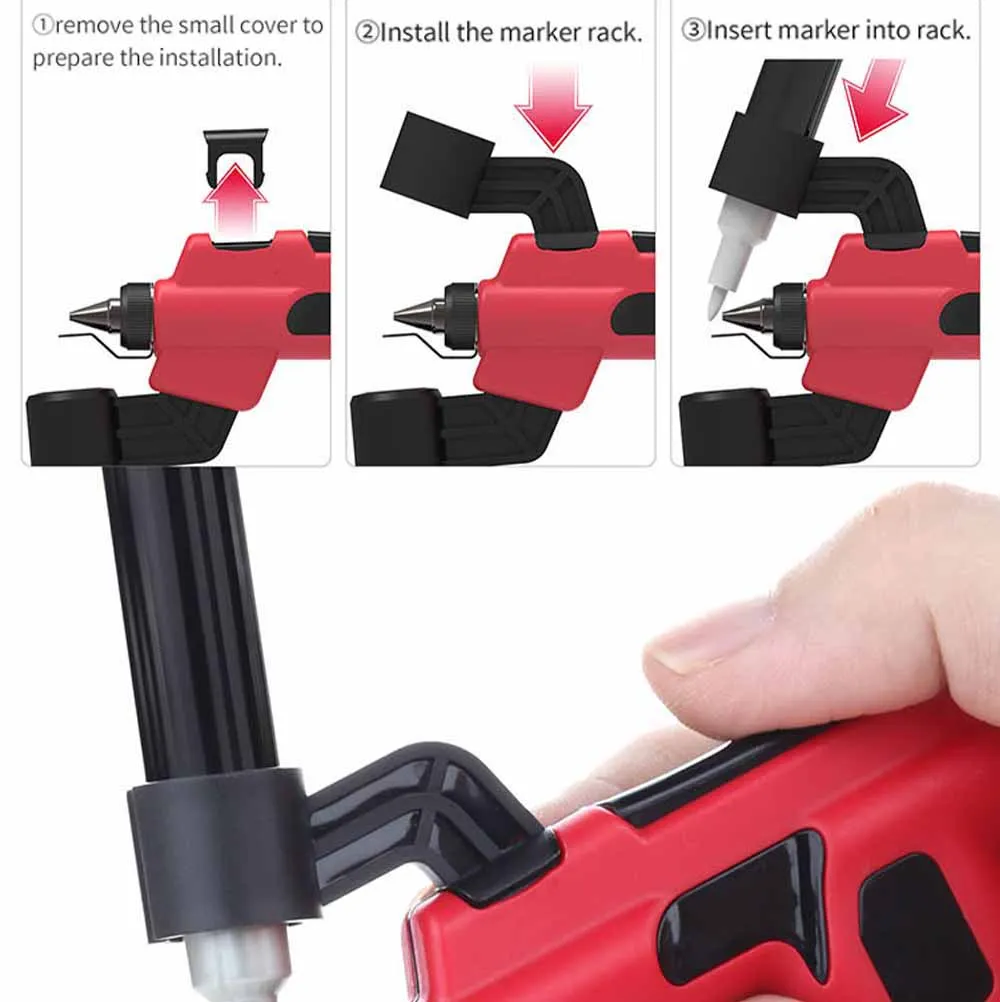 

2025 New Wash-Free Airbrush with Marker Rack for Gundam Scale Model Painting Tools Quick Paint Change Hobby DIY Craft Tools