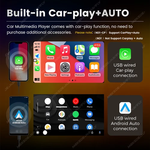 Imagen 2 del producto MEKEDE 2 Din reproductor MP5 Radio de coche para Autoradio Universal reproductor Multimedia 2DIN Auto audio USB BT tarjeta TF pantalla táctil HD de 7 pulgadas