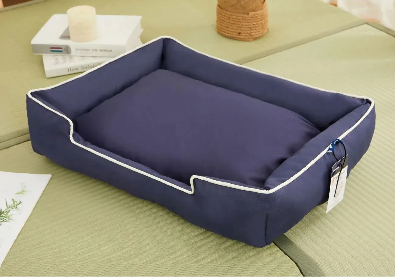 Warm Dog Bed Cat House Big Size Square Soft Dog Beds Puppy Bed House Nest Cushion Pet Product