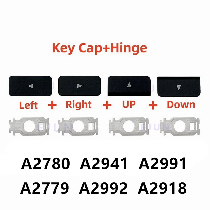 Dobradiça para chave de seta, para macbook pro/modelo de ar a2780 a2941 a2991 a2779 a2992 a2918 2020 2021-2024, tampa e dobradiça para chave de seta