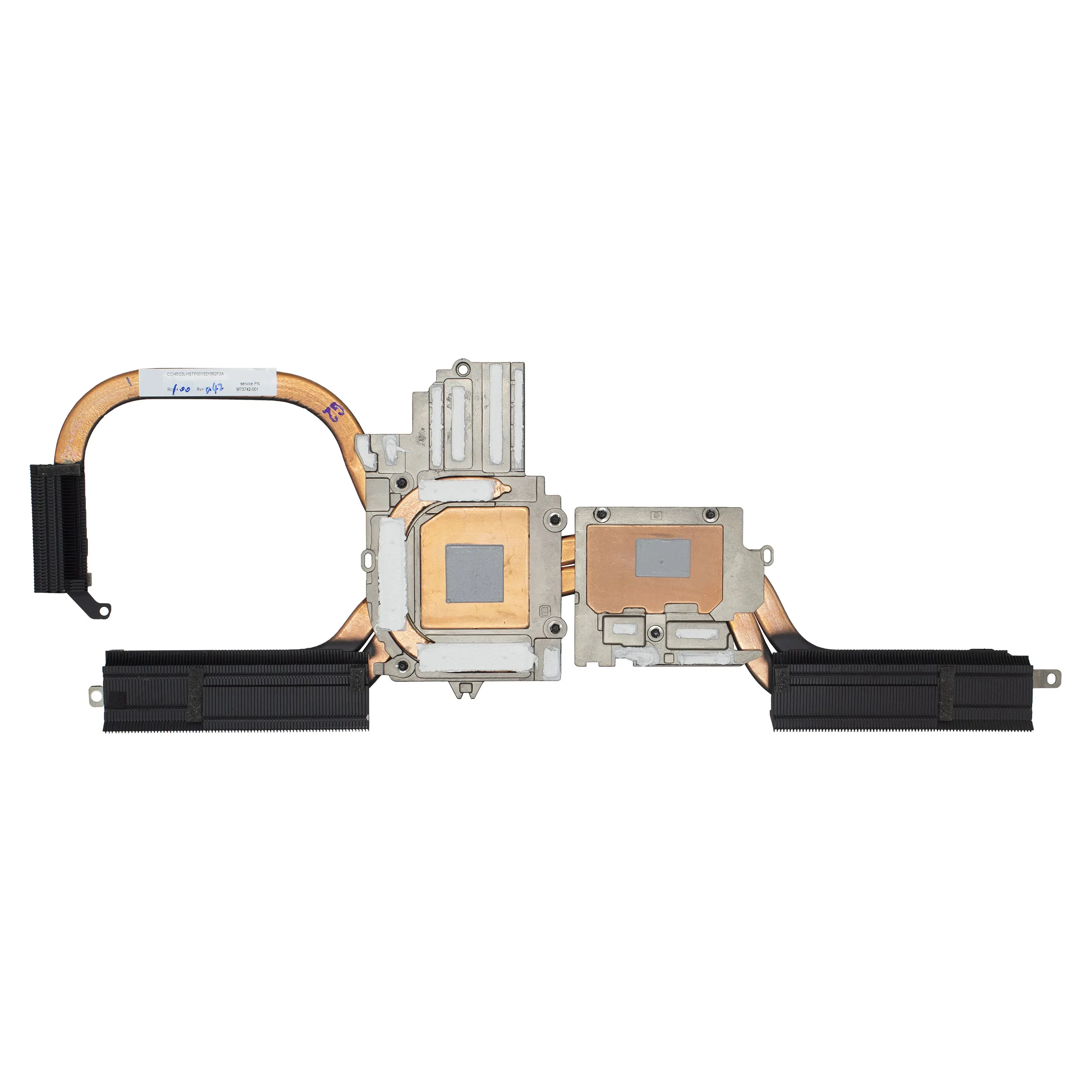 Heatsink for HP Shadow Elf 7Plus 17-CK TPN-Q266, Copper M73742-001