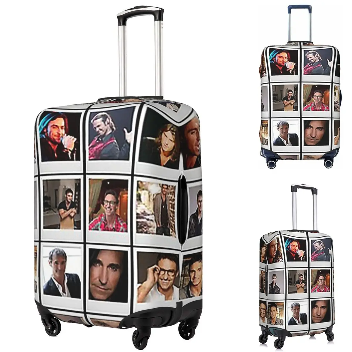 

Marti Pellow Suitcase Cover Protection Elastic Travel Luggage Protector Covers for 18-32 Inch