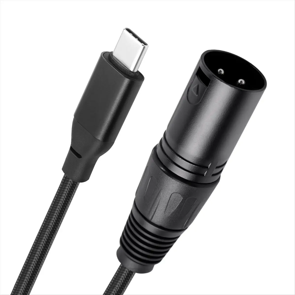 A71Z USB C to XLR Cable,6.6 FT XLR Male to USB C Converter Adapter,Stereo Cable for Amplifier, Speaker, Mixer Console, Etc