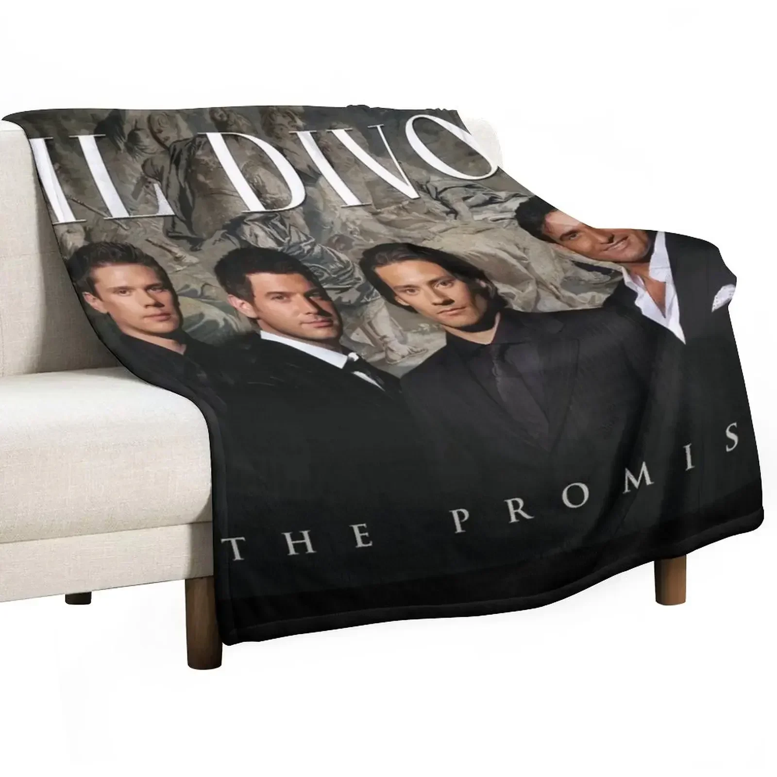 

Il Divo the promise Throw Blanket Luxury Thicken Warm for sofa blankets and throws Blankets