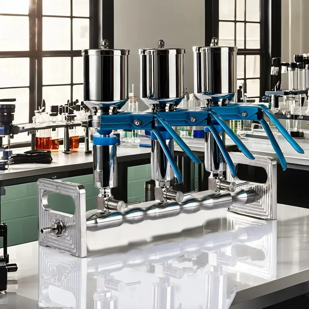 

Stainless Steel 316 Vacuum Filtration Manifolds for Membrane HPLC Lab Supplies - Apparatus for Scientific Research