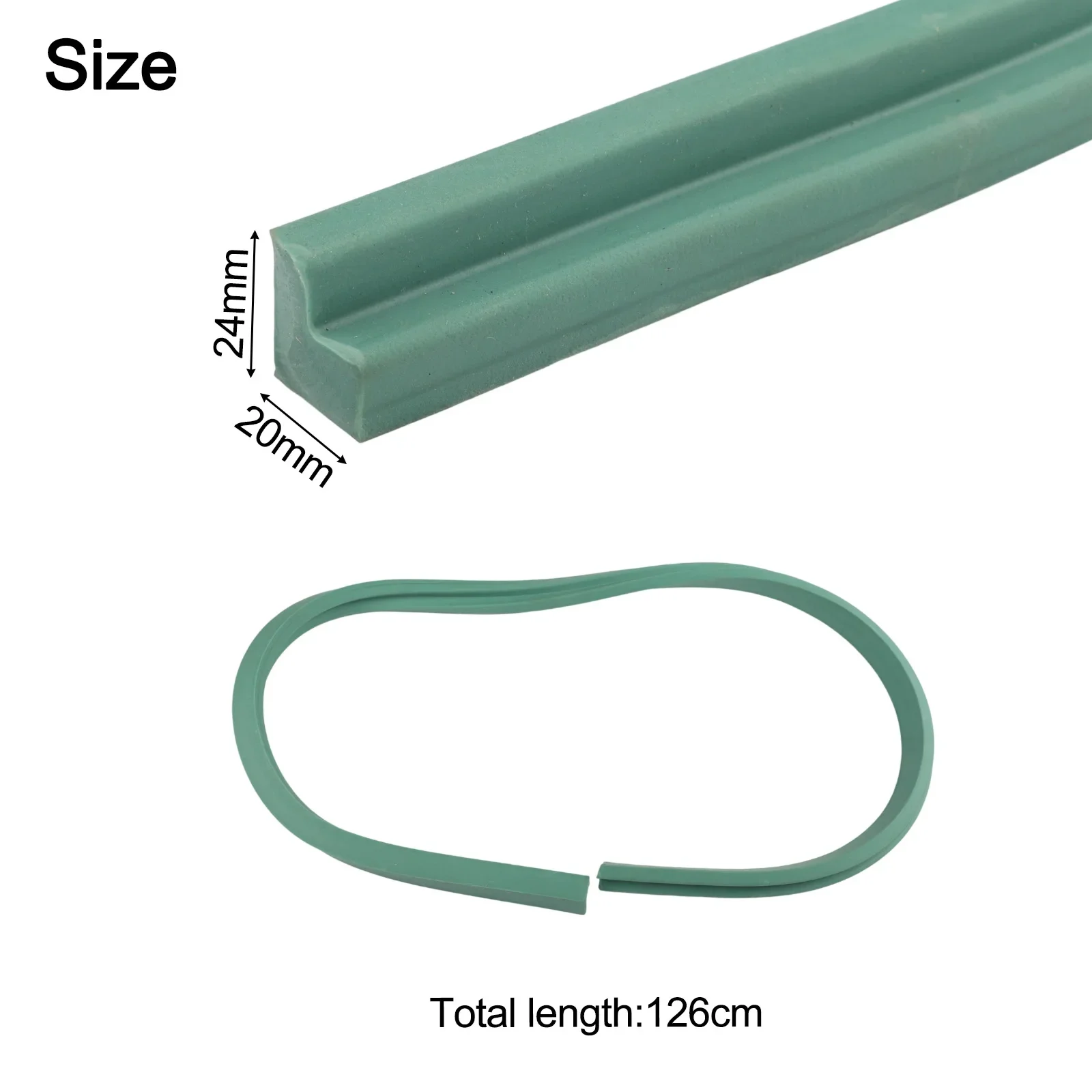 For Pool Tournaments Pool Table Cushions Rubber Strip 450g Weight Consistent Performance For 4.1ft Pool Tables