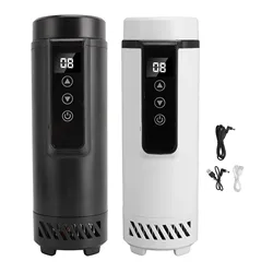 Insulin Cooler Box 30H Medication Cooler for Travel Digital Temp Control Mini Refrigerated Holds Up 5 Insulin Pens for Outdoor