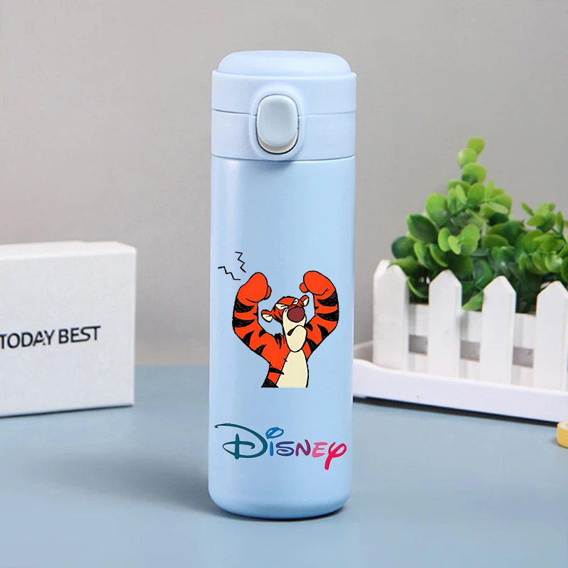 Disney Winnie The Pooh Thermos Cup Portable 320ML420ML Large Capacity Outdoor Sports Children Water Bottle Drinking Cup Tigger