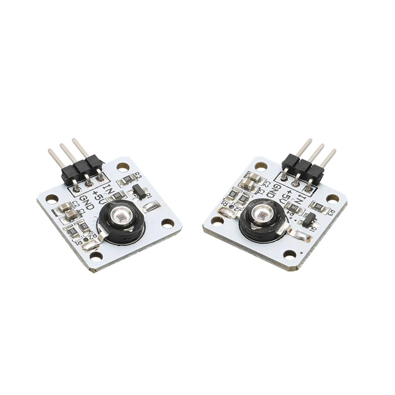 2PCS 1W 3W 5V High Power Infrared Ray Transmitter Module 940nm LED IR Remote Control Emission Tube Board for RC Toy DIY Part