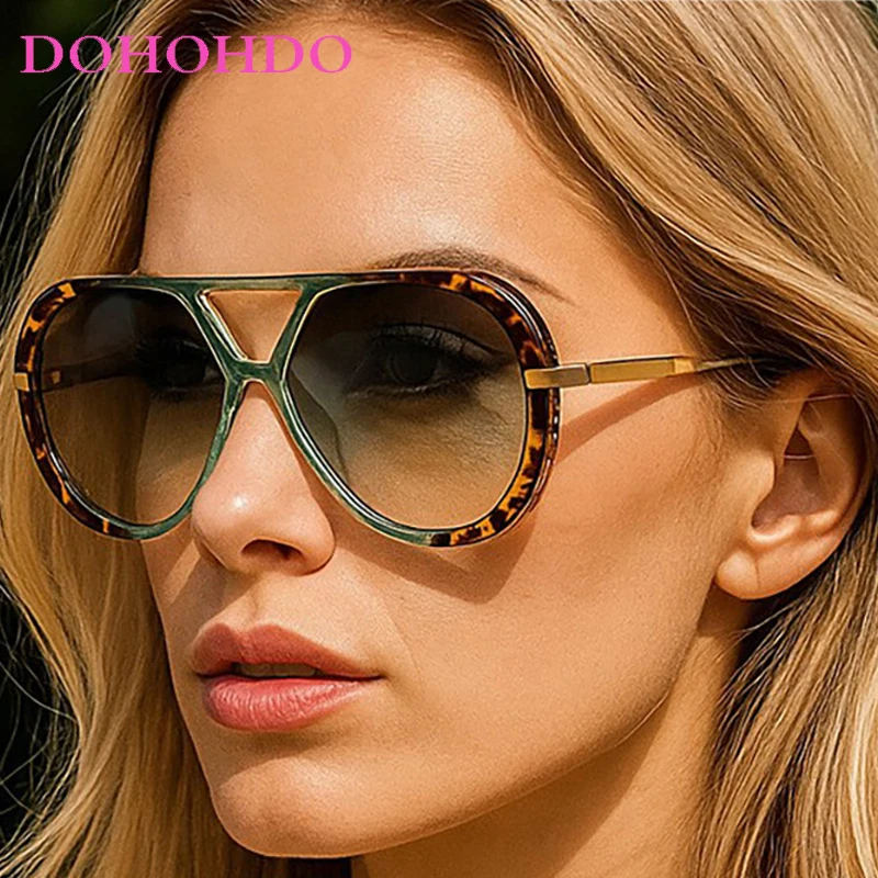 

Vintage Luxury Design Sunglasses For Women Men Trendy Metal Pilot Sun Glasses Female Traveling Outdoor Driving Shades UV400 Очки