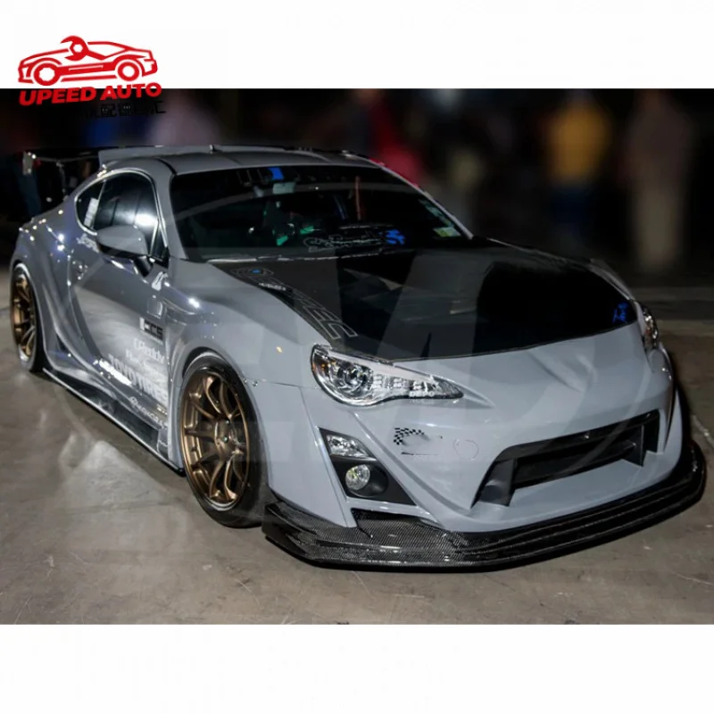 Suitable for Half Carbon Fiber Body Kits Subaru Brz Gt86 Ft86 2012-2015 Vari Wide Style
