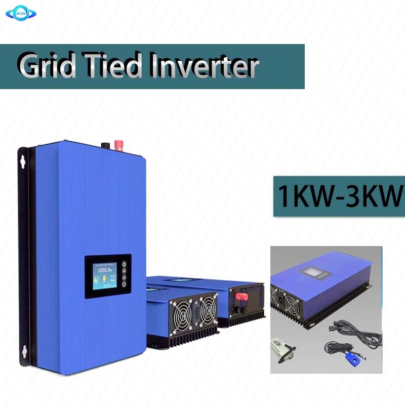 3000W Wind Energy Grid Tie inverter MPPT Pure Sine Wave With Internal Limiter,Battery Discharge Mode DC45-90V to AC230V Home Use