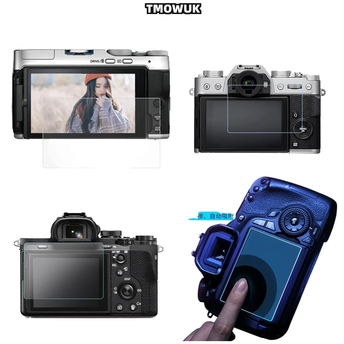 9H Hardness Anti-Scratch For Fujifilm XA3 A5 A10 A20 XT1 XT2 Tempered Glass LCD Protective Film HD Clear