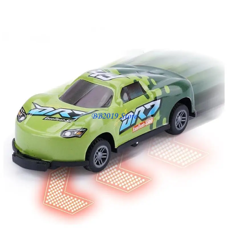 Q0KB Simulation Jumping Stunt Toy Car 360 Rotatable Toy Car Pull Back Vehicles Toy for Children Kids Christmas Gift Models
