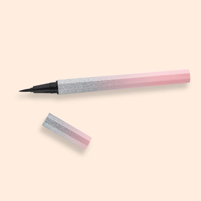 No Logo Eyes Makeup Liquid Eyeliner Waterproof Beauty Make Up Tool Quick-Drying Eyeliner Not Blooming Pink Eyeliner Pen Korea