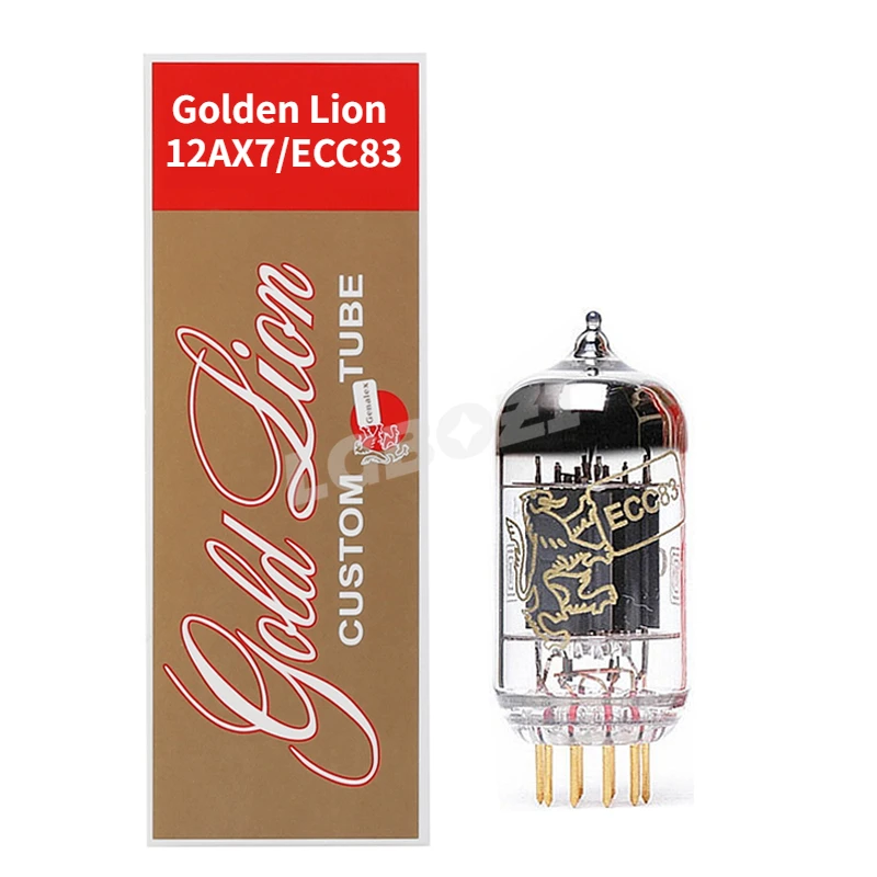 GOLD LION 12AX7/ECC83 Vacuum Tube Factory Tested Precision Matching DIY Tube Amplifier Stereo Amplifier