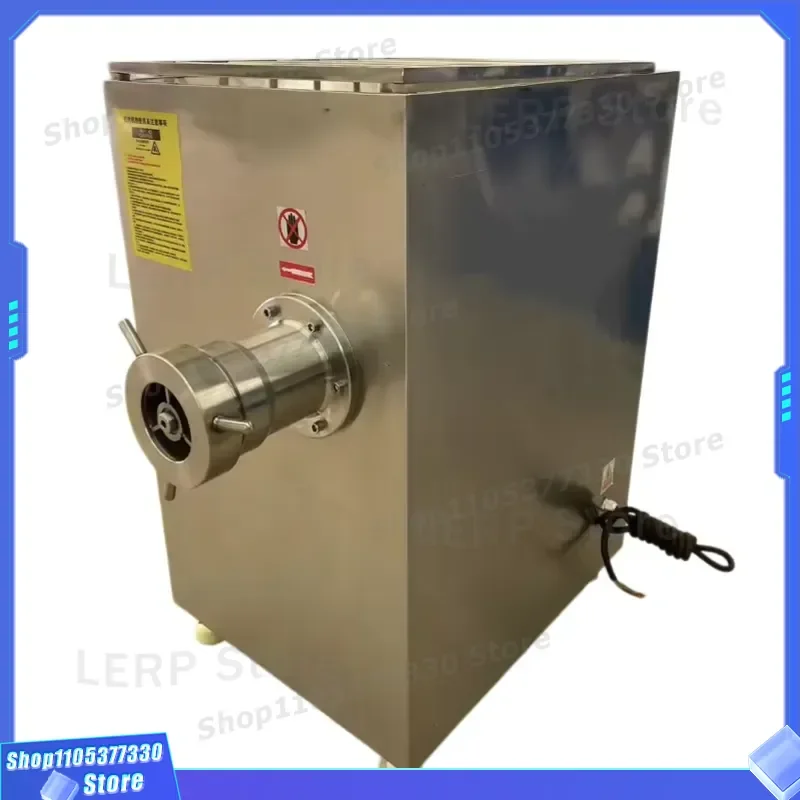High Power Commercial Meat Grinder for Frozen Chicken Large Sausage Filler Machine Efficient Wonton Mincer Heavy Duty Motor