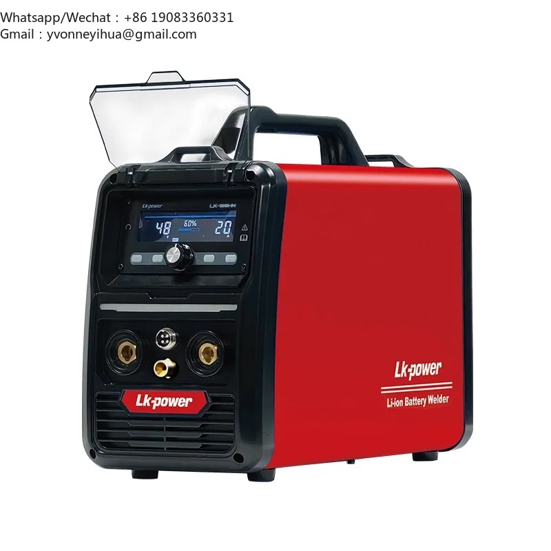 Lithium Battery Powered 180A 110V 220V ARC MMA MIG TIG Portable Outdoor Electric Welding Machine