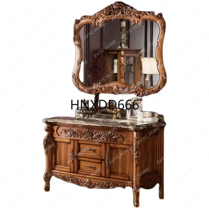 Red Oak Bathroom Ca… - image