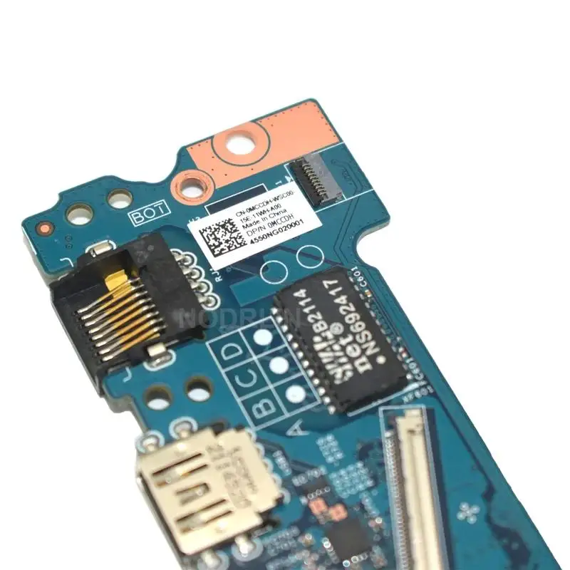 0 MCCDH MCCDH Neue USB Audio SD Karte Reader RJ45 IO Board Für Latitude 3520 E3520