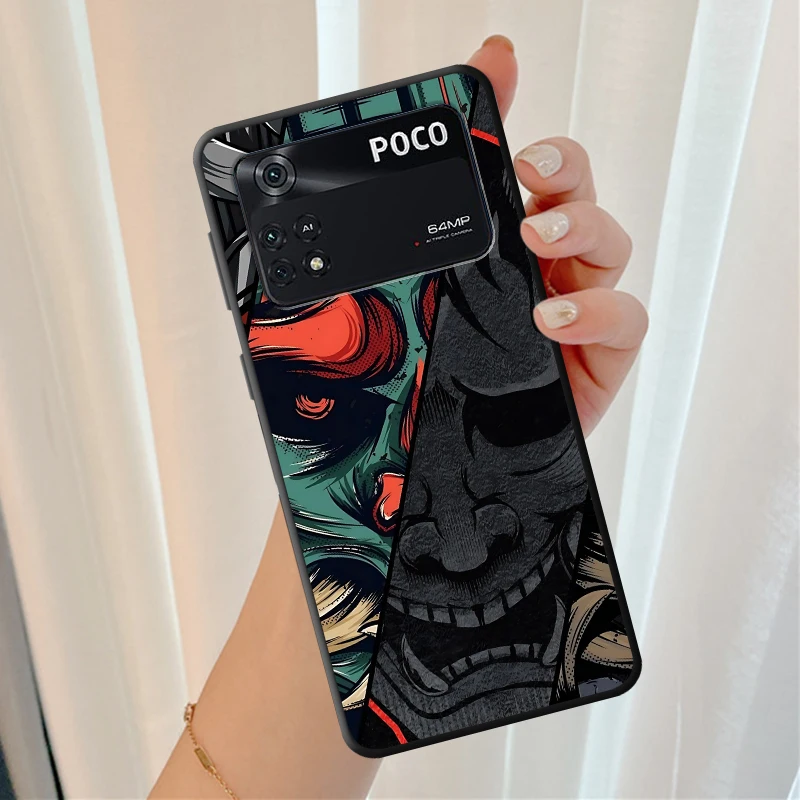 Creative Samurai Funda Phone Cover Case for Xiaomi Poco F8 C61 C71 M3 M4 M7 Pro F1 X3 X4 X5 X7 Pro C50 F3 M5 C75 view 6