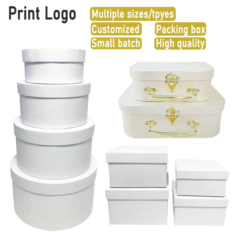 

Personal Customize Gift Box Wedding Birthday Party Gift Packing Box Multiple Size/Type/Color Box Product Packaging Box S087