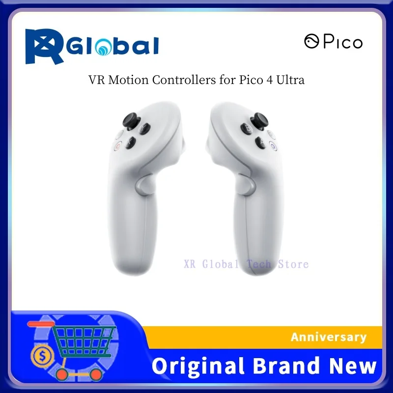 Controladores de movimiento VR originales para Pico 4 Ultra, gafas 3D VR todo en uno, auriculares de realidad Virtual, manijas izquierda/derecha