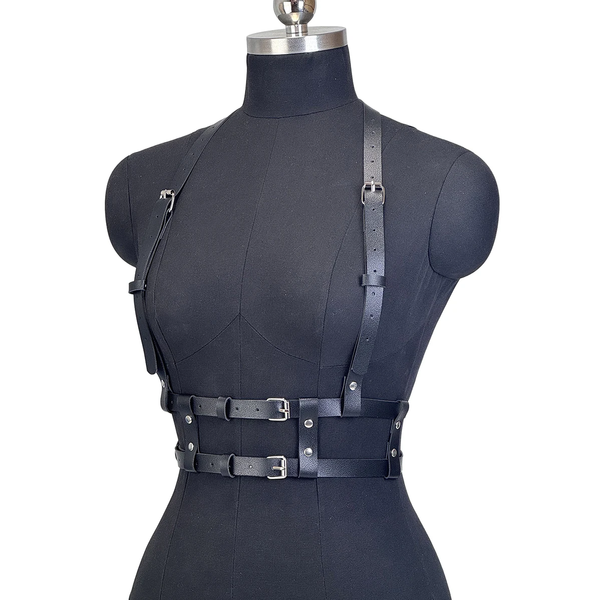 Damen Punk Mode Gürtel Streets – Leather Work Harness Bewertung und Preis
