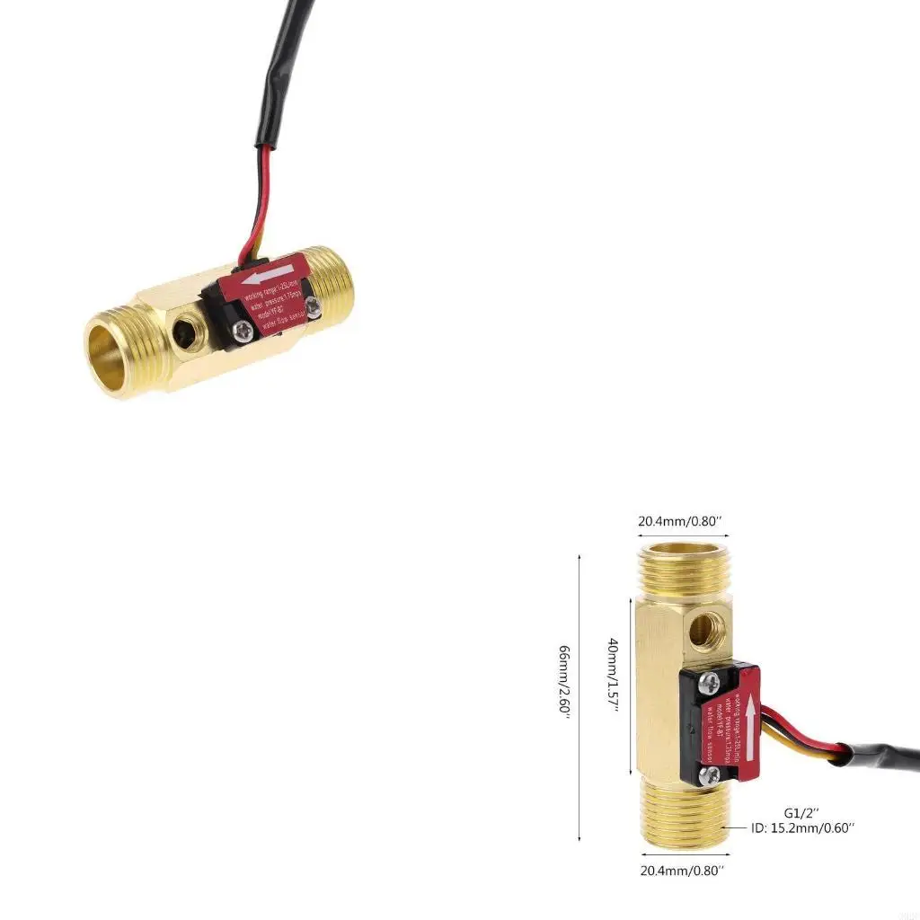 G92C Hall Effect Rate Meter 2 Thread NTC Temperature Measurement Sesnor