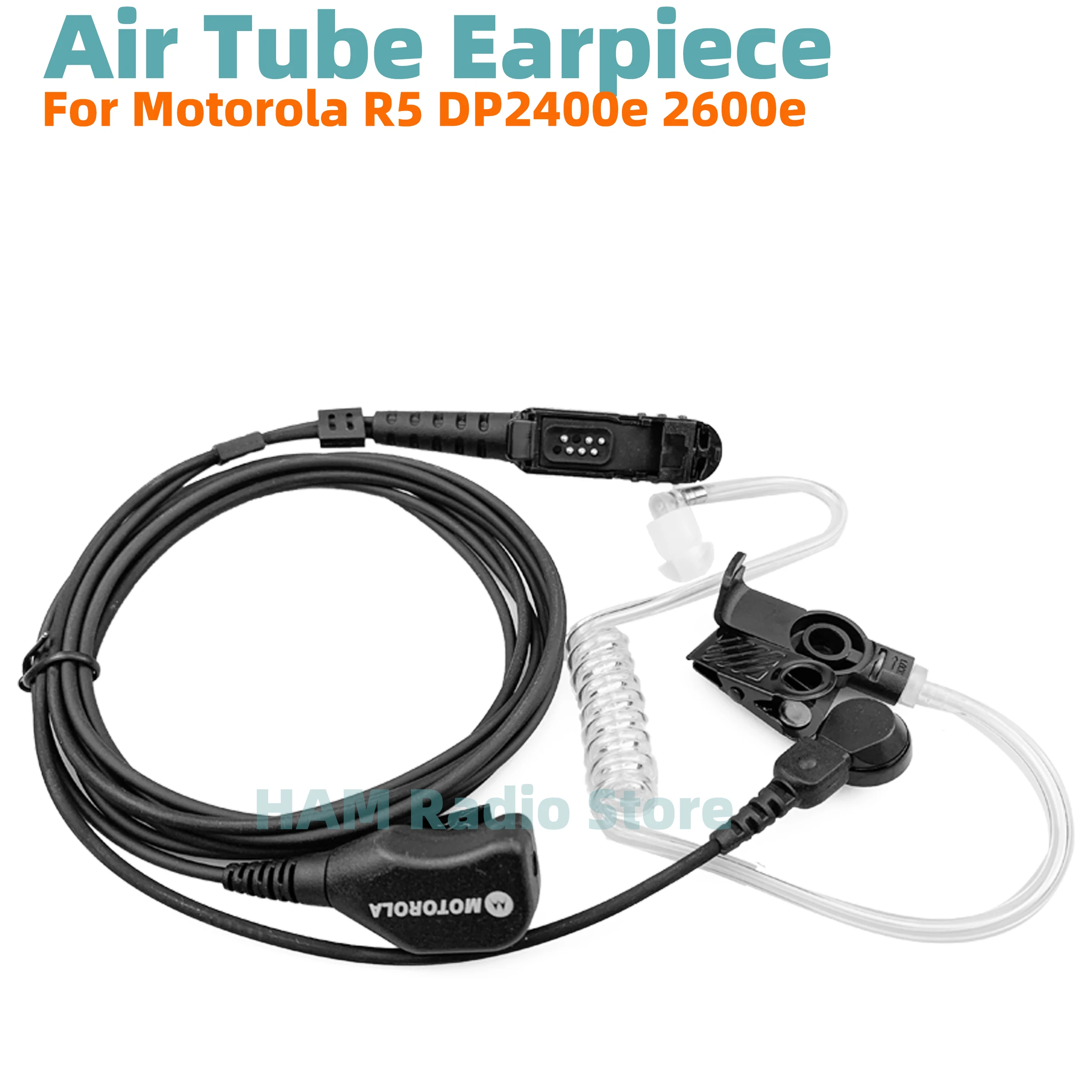 

Гарнитура с трубчатым микрофоном для раций Motorola R5, DP2400e, DP2600e, MTP3550, MTP3250, DP3441e/3661e, DEP550e, DEP570e