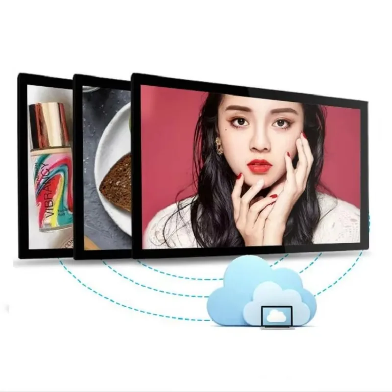 43 Inch Indoor Wall Mounted 16:9 Video Board Screen Touch Panel LCD Advertising Kiosk Display Elevator Digital Signage