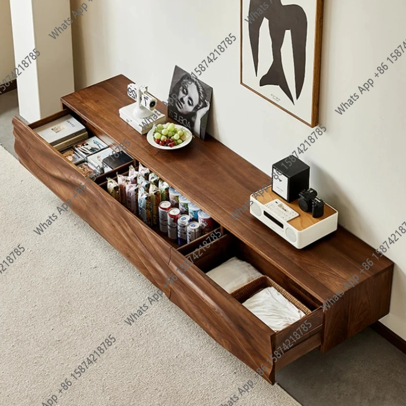 L Storage Solid Woo… - image