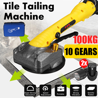 Drillpro Tile Tiling Machine 110-220V Electric Wall Floor Tiles Laying Vibrating Tool Suction Cup Home Tile Paving Device