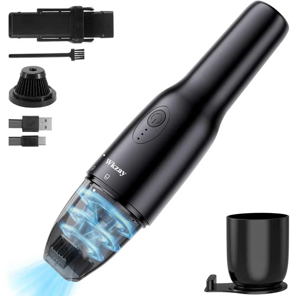 

Беспроводной ручной пылесос с силой всасывания 16000 Па, бесщеточный двигатель, легкий, портативный, для домашней уборки