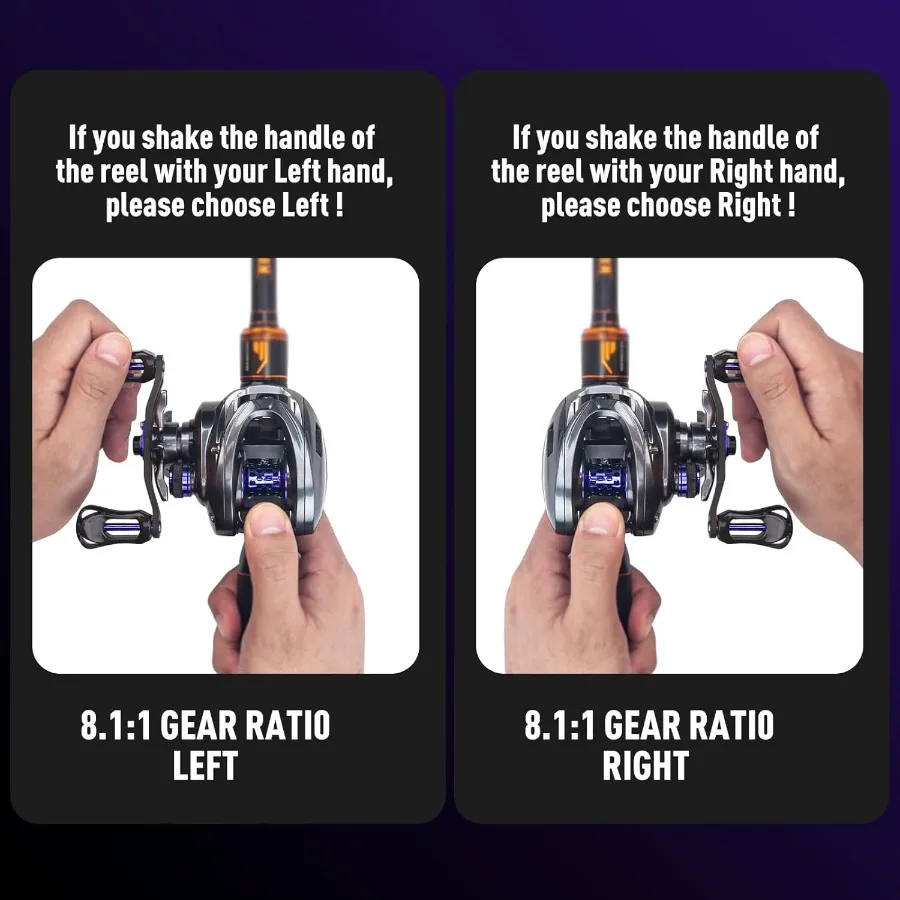 Ultralight Baitcasting Fishing Reel 2