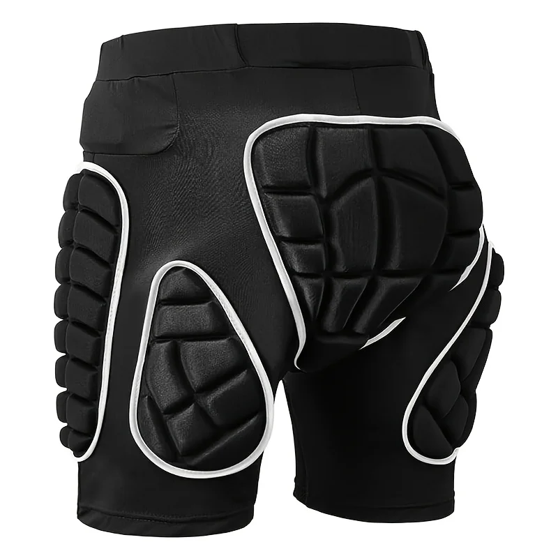 Protective Padded Compression Shorts for Adults – Impact-Resistant Hip & Butt Guard for Snowboarding, Skating & Extreme Sports