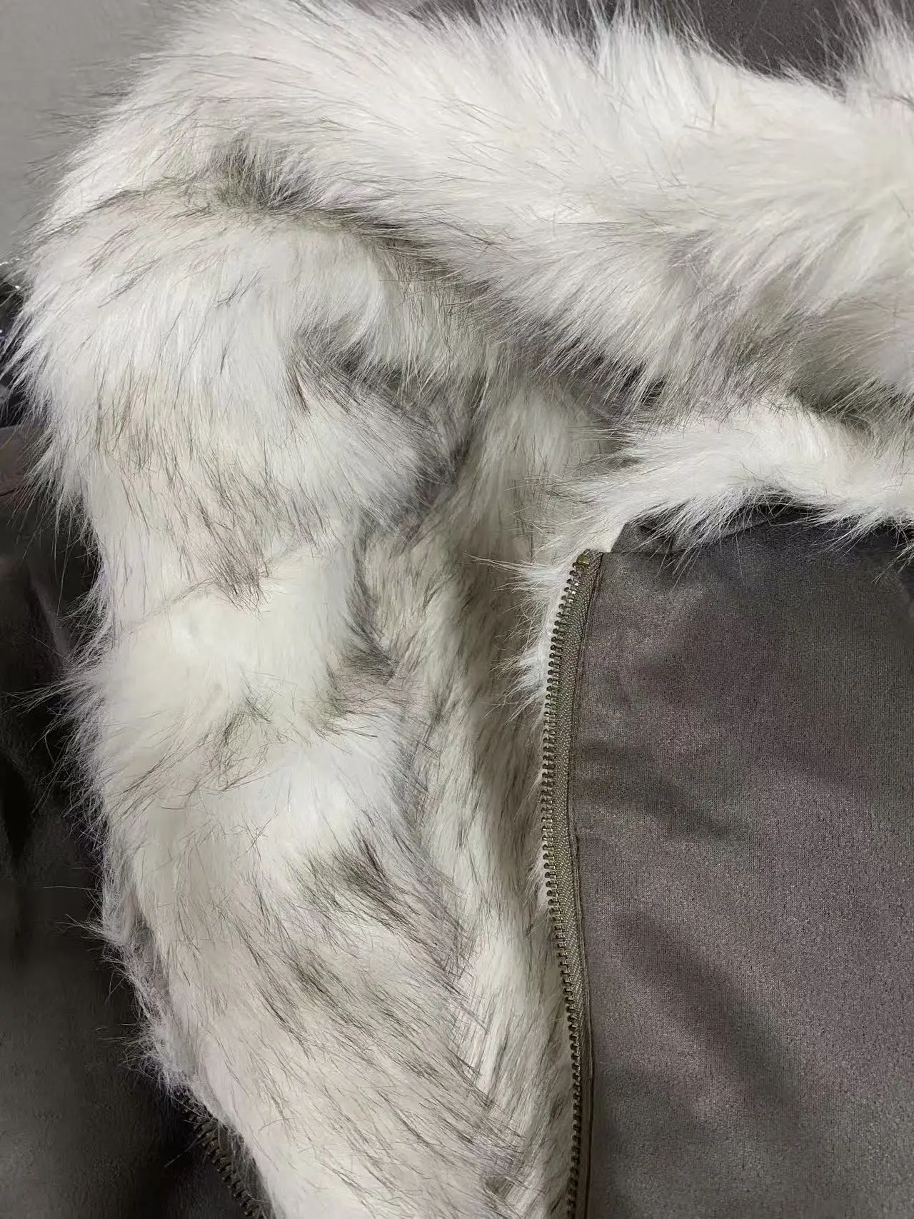 Women Parkas brown Dyed Pointed Suede Hooded Jacket Coat For Women Winter American Double-sided Environmentally Friendly Fur