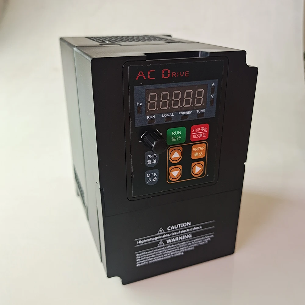 

50/60Hz 1.5KW 380V 3.8A VFD Frequency Inverter 3Phase Input 3Phase Triphase Output Motor Speed Control Frequency Drive Converter