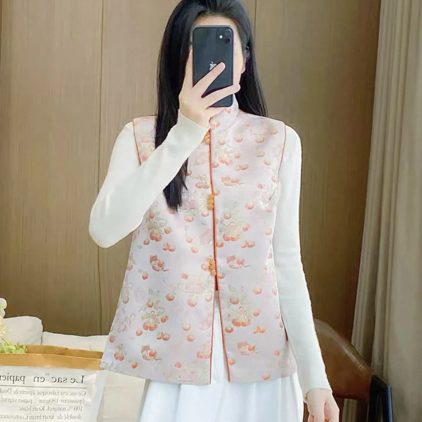 

Chinese Spring Festival Chinese Traditional Clothing Waistcoat